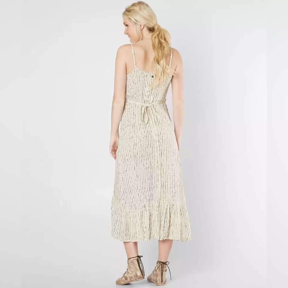 Billabong Hold Me Tight Midi Wrap Dress - Picture 3 of 7